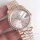 New Upgraded Rolex Day-Date II 2836 Watch Rose Gold Diamond Bezel (2)_th.jpg